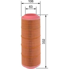 Bosch 1 457 433 069 Luftfilter für MERCEDES BENZ A KLASSE VANEO W168 414