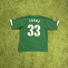 Nike VfL Wolfsburg Franz Trikot Grün Größe L 2005 2006 Vintage