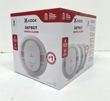 Kidde Battery Powered Smoke Detector With Photo Electric Sensor (3 PACK)