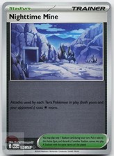 POKEMON 197/217 NIGHTTIME MINE ASCENDED HEROES REVERSE HOLO UNCOMMON NEAR MINT