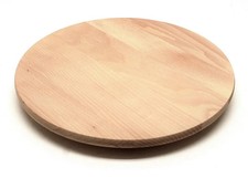 Holzdrehteller, Drehteller 35 cm, 3,5 cm hoch