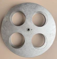 Vintage Goldberg Bros Denver Co 16mm Aluminum Film Reel 12” Projection Equipment