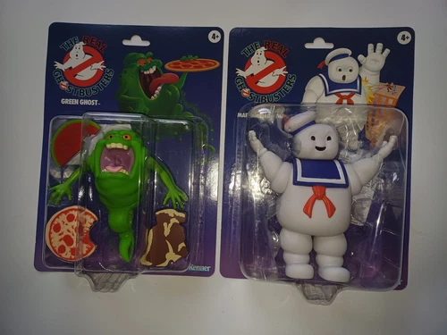 The Real Ghostbusters Kenner Classics Stay Puft & Green Ghost/Slimer (Sealed)