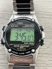 Vintage Timex Atlantis 100 Indiglo 745 Digital Quartz Watch W/New Battery!