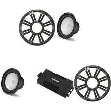 Kicker 48PXA6001 Weatherproof Powersport Mono Amp  2 10" 4 Ohm Marine Subw...