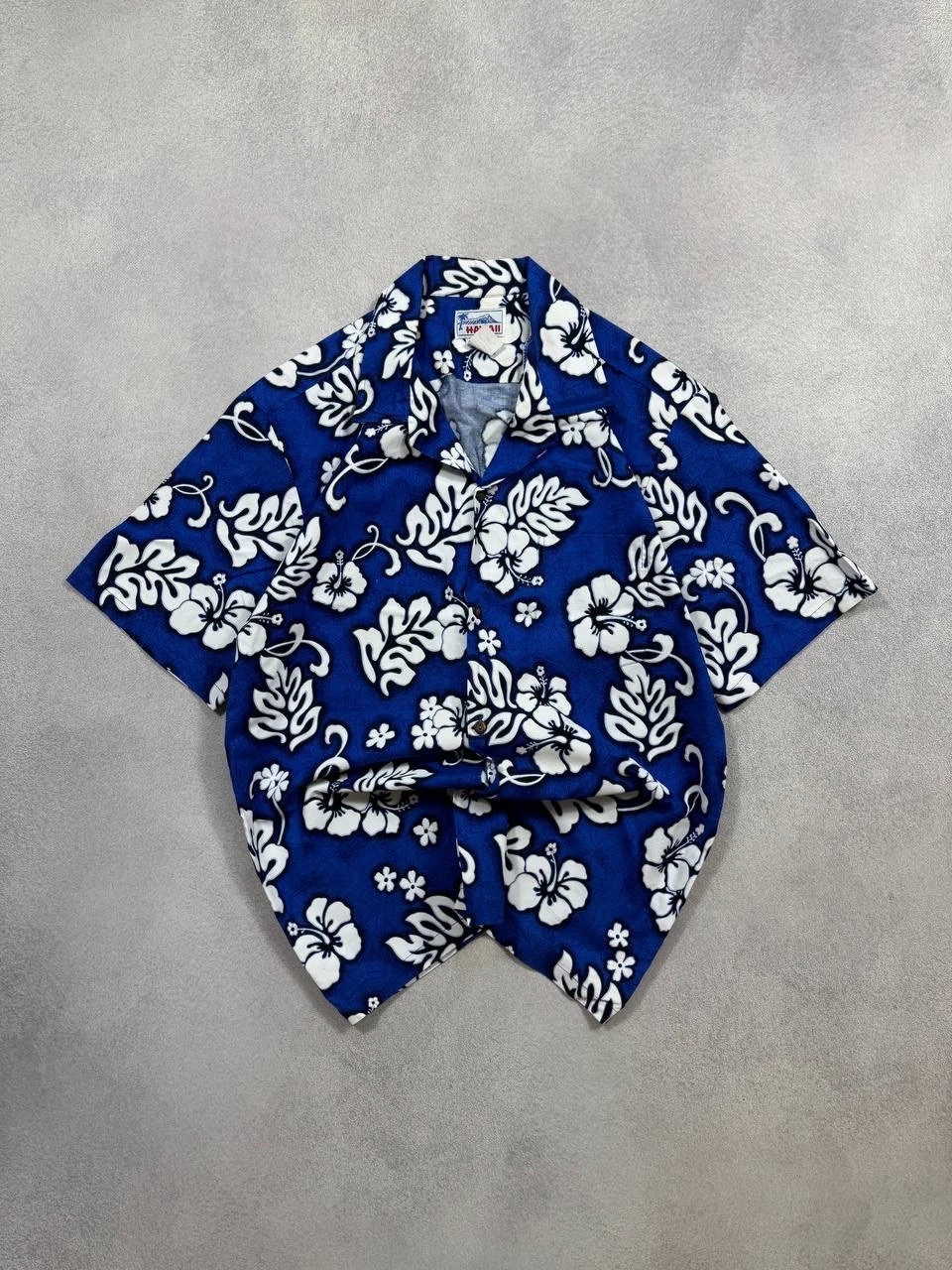Vintage Hawaii Men’s Flowers Short Sleeve Shirt Sz M