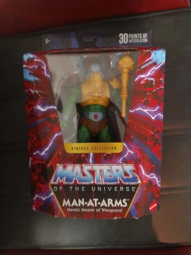 Masters of the Universe Man-At-Arms Vintage Collection MOTU Masterverse Last One