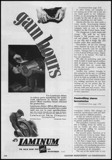 1942 Laminated Shim Co. Inc Glenbrook Connecticut Factory Photo Vintage Print Ad