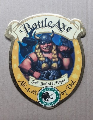 Wychwood Brauerei gebrauchte Streitaxt Pumpe Clip nur vorne Hobgoblin Ale Hausbar