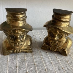 Clown Bookends | eBay
