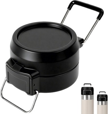 Quick Flip GO, Cover Cap for Stanley 24oz/36oz, BPA-Free Push Button, Leakproof