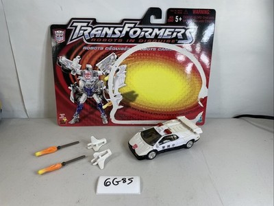 Prowl Transformers Hasbro Robots In Disguise Vintage cardback 6G85