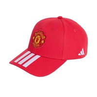 Czapka Z Daszkiem Adidas Manchester United Czerwona KT0648 Dzieci