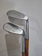 Antique Rogers Peet Hickory Shaft Golf Clubs 1915-1920s No. 7 8