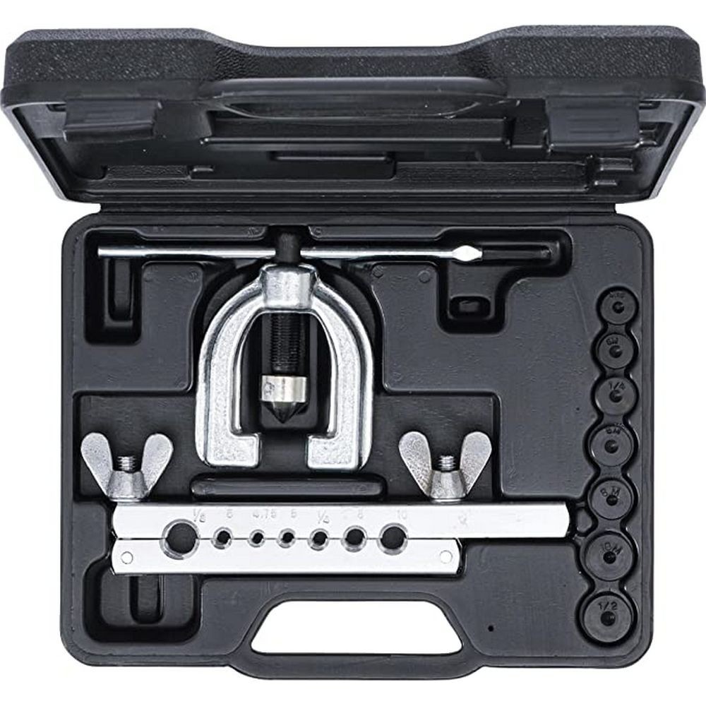Coffret evaseur dudgeonniere pour tuyaux de frein en cuivre de 4 a 14 mm