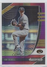 2020 Panini Prizm Draft Picks Red & Purple Hyper Prizm Ian Bedell #PDP122 1s8