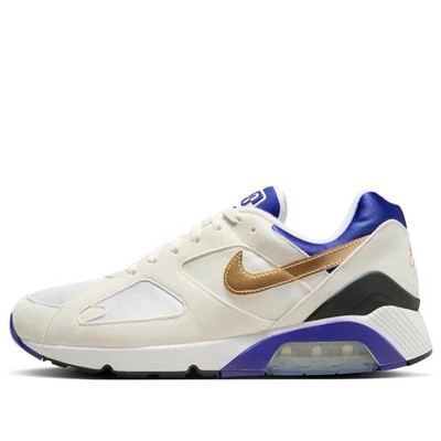 NIKEエアマックス180 Size 14 Nike Air Max 180 Summit White Metallic Gold Men Running