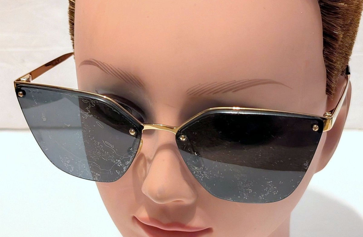 PRADA CINEMA Women Sunglasses SPR68T 7OE-5Z1 AUTHENTIC ITALY FRAME