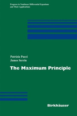 Pucci - Maximum Principle - New hardback or cased book - X555z