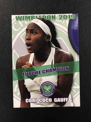 2019 Pro Net #NNO Coco Gauff Future Champion