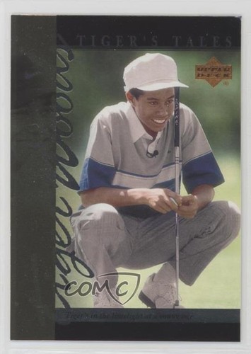 2001 Upper Deck Tiger\'s Tales Tiger Woods #TT3 Rookie RC