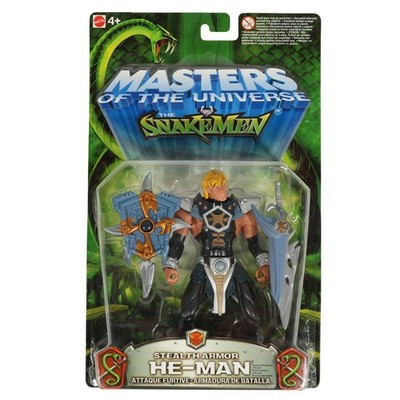 Stealth Armor He-Man - MOTU 200X  vs. Snakemen / Masters of the Universe - MOC