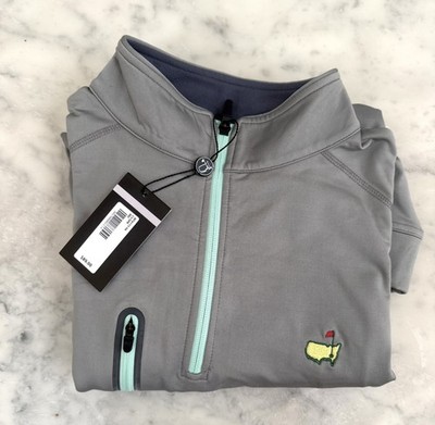 Augusta Masters Collection 1/4 Zip, Gray, Fleece