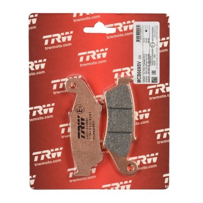 TRW Bremsbelag Sinter Street (für: Kawasaki KX 250 X 4T KX252C 23 vorne )