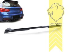 Dachspoiler Spoiler Heckspoiler Lippe f�r BMW 1er F20 F21 LCI schwarz gl�nzend