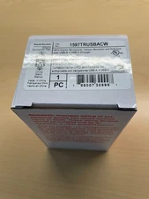 LEGRAND 1597TRUSBACW GFCI DUPLEX RECEPTACLE TAMPER RESISTANT WITH USB-A & USB-C