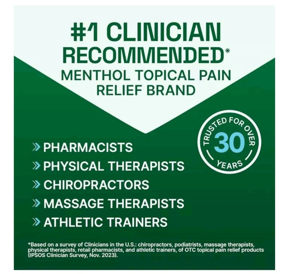 Lot Of 3 BIOFREEZE FAST DRY FOAM  3 Oz Pain Relief, Cold Menthol NEW Exp: 12/25 - Image 2 of 4