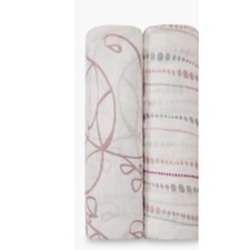 NEW Aden Anais Swaddling Blankets 2 PACK