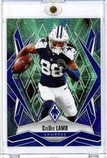 2025 Panini Phoenix Football Ceedee Lamb 1/1 Sparkle Dallas Cowboys #125 NFL