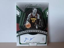 Onyeka Okongwu - /5 - 2023-24 Panini Flawless -  Shade Signatures Autograph