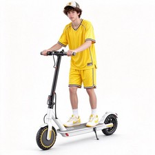 Adult Electric Scooter Foldable 31KM/H 280.8Wh Urban Commuter E-Scooter White