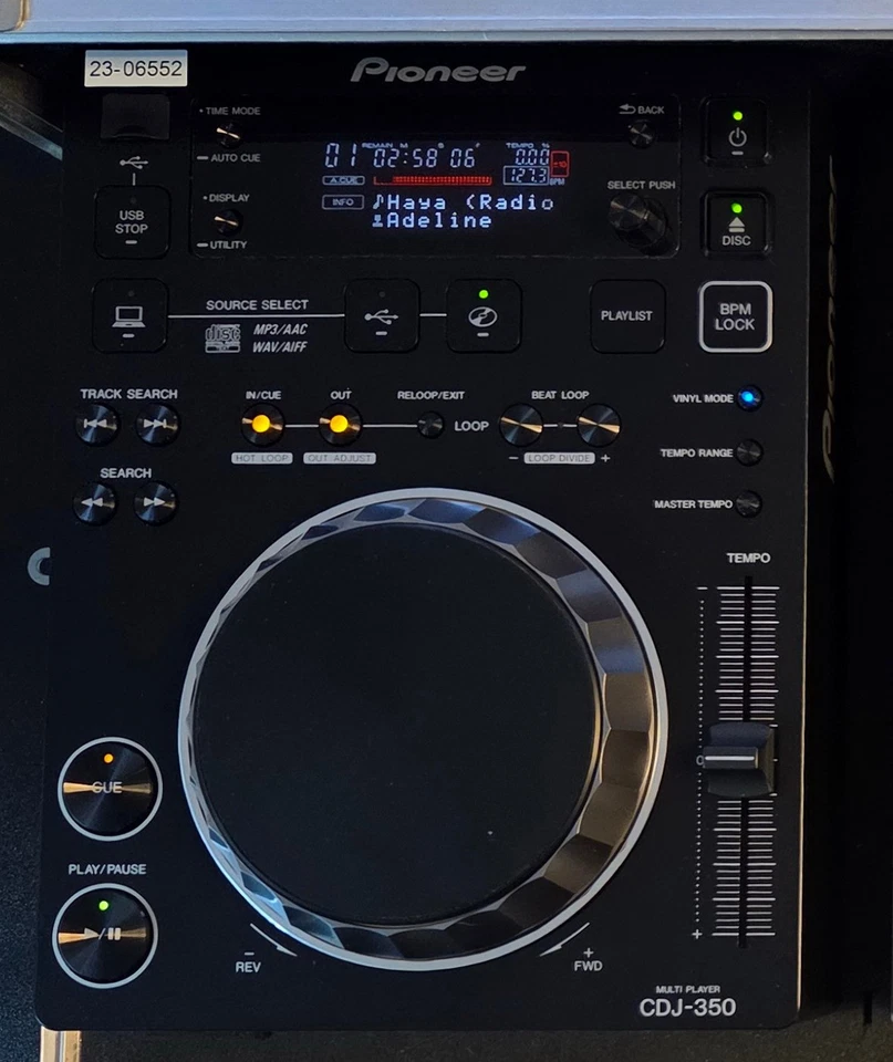 Pioneer CDJ 350 in Black + OVP - 2 Stück - Bild 3 von 4