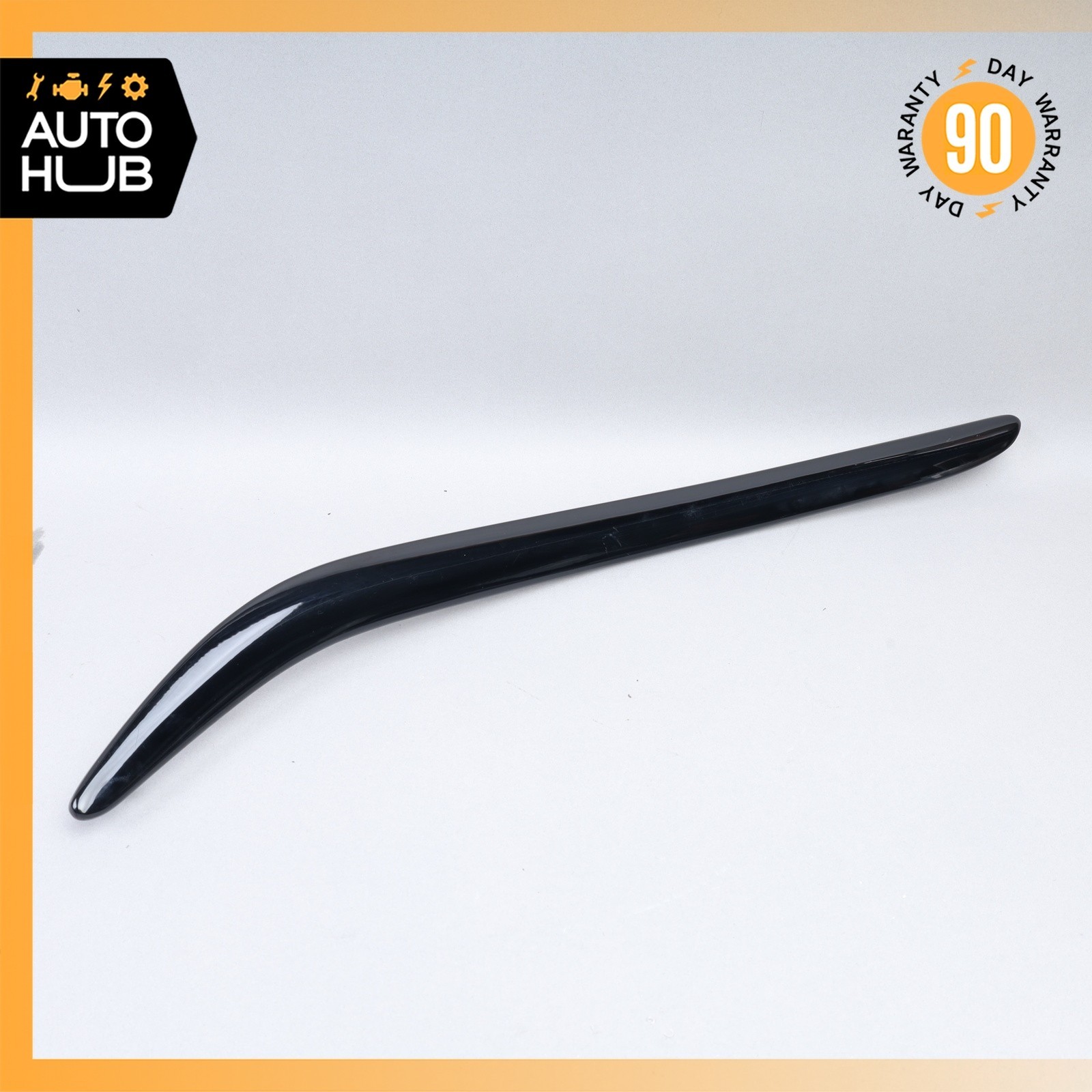 10-19 Maserati GranTurismo M145 Rear Right Side Door Panel Trim Piano Wood OEM