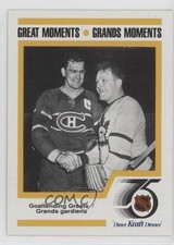 1991-92 Kraft Dinner Bill Durnan Turk Broda #37 HOF q7c