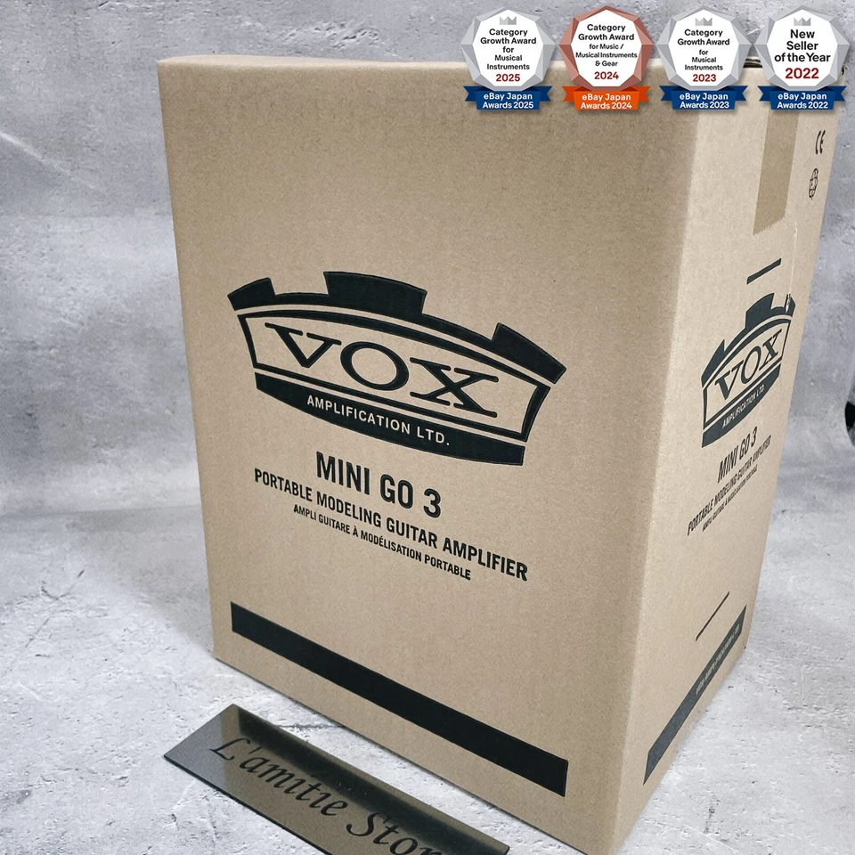 Amplificateur guitare à modélisation numérique VOX MINI GO 3 VMG-3 3W vert ol... - Photo 1/4