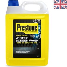 5L Winter Windscreen Washer Fluid - High-Performance & Streak-Free