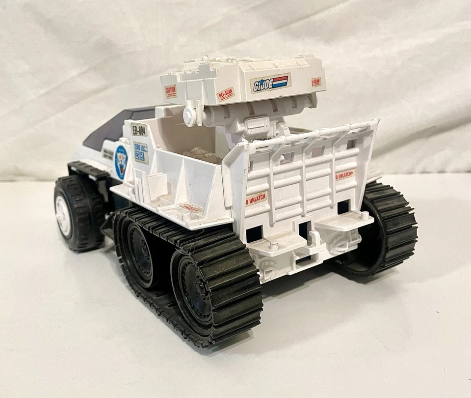 Vehículo incompleto Gi Joe Snow Cat con misiles articulados Hasbro 1985 Foto 4 de 4