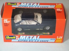BMW Alpina B12 5,0  Coupe, 1:24 Revell Nr. 8630 Metall Fertigmodell Farbe blau