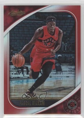 2020-21 Panini Absolute Memorabilia Red 166/199 Pascal Siakam #93 03il