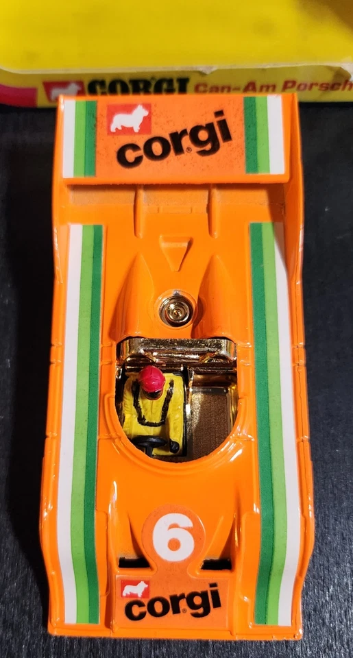 CORGI TOYS 397 PORSCHE CAN-AM 917-10 DIECAST VINTAGE 1973 IN ORIGINAL BOX - Image 3 of 4