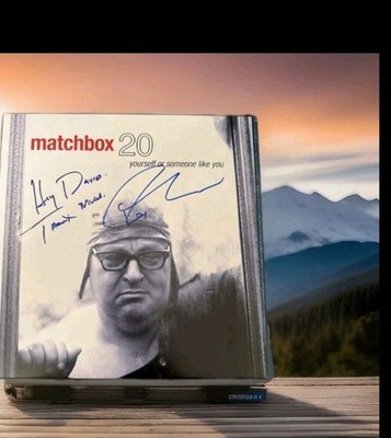 Rob Thomas Autographed Matchbox Twenty Vinyl Yourself Or Someone Like You