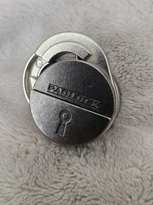 PADLOCK Hanayama Cast Metal Brain Teaser Puzzle - Level 5 Difficulty Rating