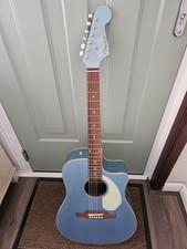Fender Sonoran SCE Acoustic-Electric Guitar - Lake Placid Blue - Collection Only