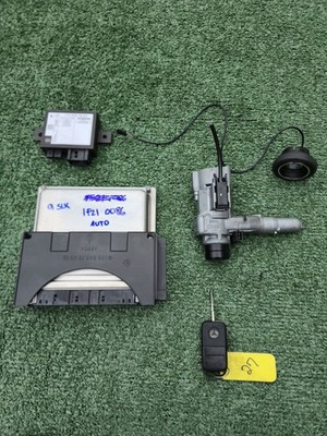 Mercedes R170 Slk230 Slk320 Ecu Computer Ignition Key Immobilizer Set  01-04 OEM