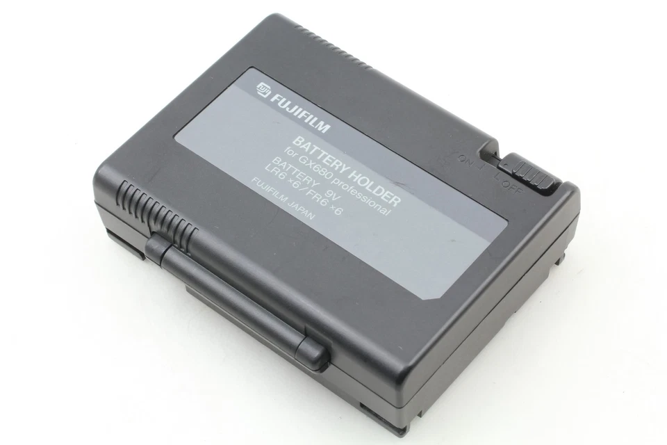 Probado [Exc+5] Soporte de batería Fuji Fuji Fujifilm GX680 AA para I II de JAPÓN Foto 3 de 4
