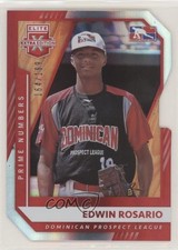 2021 Panini Elite Extra Edition Prime Numbers C Die-Cut /169 Edwin Rosario 0c3e